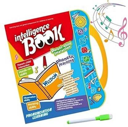 WONDER CREATURES Intelligence BookEnglish Alphabets Numbers Words Rhymes, Interactive Book