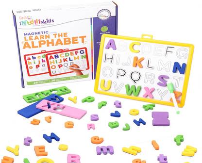 FIRSTCRY INTELLISKILLS Magnetic Learn the Alphabet - Multicolor