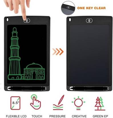 blooming furnancy Digital Slate Lcd E- Writing Board E- Notebook Graphic Tab With Pen Pack Of 2