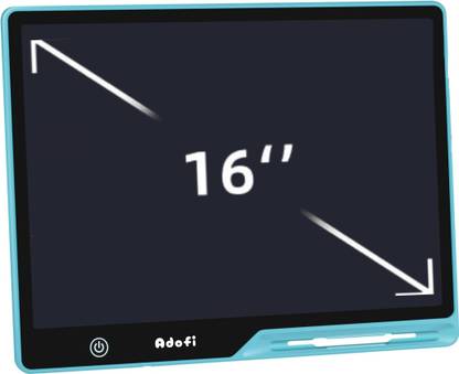 adofi 16 Inch Large LCD Writing Pad Tablet Rechargeable Slate with Stylus for Kids