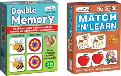 क्रिएटिव्स Double Memory & Match N Learn