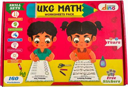 Learningdino UKG MATH PRACTICE WORKSHEET