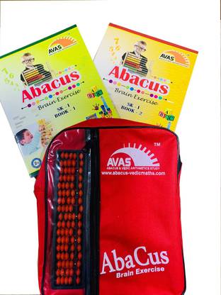 AVAS ABACUS SK LEVEL 1 (BOOK 1 & 2) With Bag & Tool