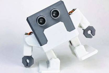 Printed Bots Otto DIY Robot - Humanoid Version - Only 3D Printed Parts