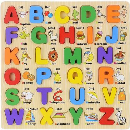 Sabapathi Wooden Alphabet Letters English ABCD With Images