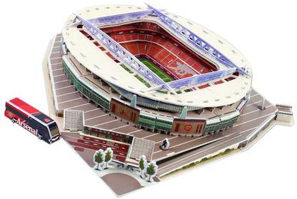 Lyla 3D Puzzle Different Countries Football Field Model Emirates Stadium
