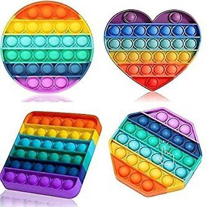 OMAAYAA Push Pop it Fidget Toy pop it Combo pop it Fidget Toy Under Stress Relief Toys