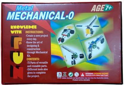 craft bay Metal Mechanical Play Engineer Set Learn with Fun Game