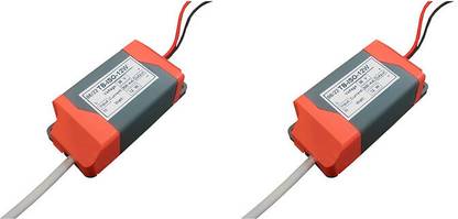 TB Technobeam 12W BIS Certified Isolated Led Driver 36V-300 mA With Red & Black Wire Pack of 2 LED Driver