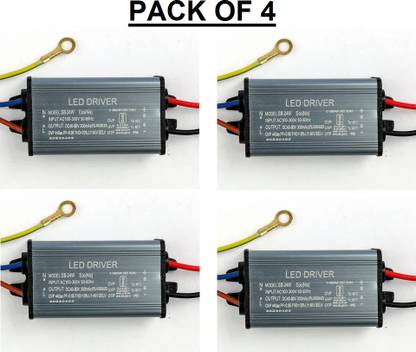 3REE PACK OF 4 50Watts 300mA LED Flood Light Driver LED Driver