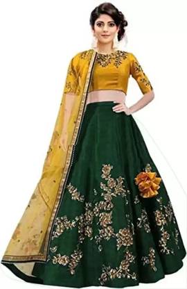 Semi Stitched Lehenga Choli