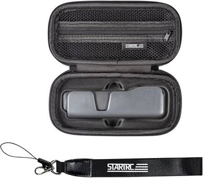 D & Y Portable Storage Carry Case for DJI Pocket 2 / Pocket 1 : Double Layer Bag Electronic Lens Adapter