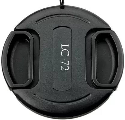 DIGICLAMBO LC 72mm Snap on Lens Cap for all DSLR camera lens having 72 filter thread only.  Lens Cap