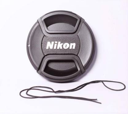 Cam cart 55mm Center Pinch Lens Cap Cover D5600, D3400 DSLR Camera With 18-55mm  Lens Cap