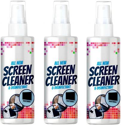 chemco Screen Cleaning Spray for Laptop, TV & Flat Screen, Display, Mobile Phone Screen  Lens Cleaner