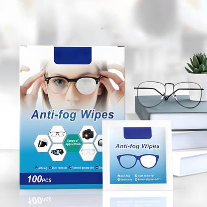 primetreads 100pcs Individually Wrapped Lens Cleaner Wipes  Lens Cleaner