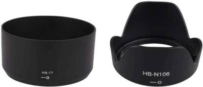 SUPERNIC Lens Hood for Nikon af-p 18-55mm & Nikon 70-300mm Lens Combo Offer  Lens Hood