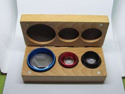 KASHSURG 20D + 78D + 90D Double Aspheric Lenses With Premium Wooden Storage Case Lens Loop
