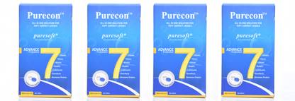 Purecon Puresoft Travel Kit for Soft Contact Lenses Cleaning solution for Soft Contact Lenses and RGP Lenses