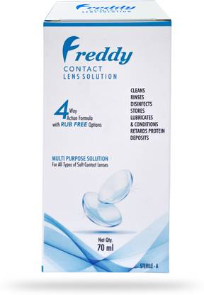 Freddy contact lens solution multipurpose lens solution