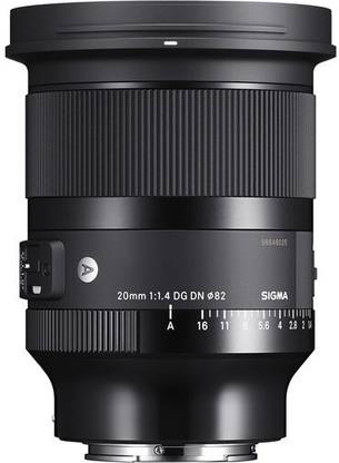 SIGMA 20mm f/1.4 DG DN Art  for Sony E Standard Prime  Lens