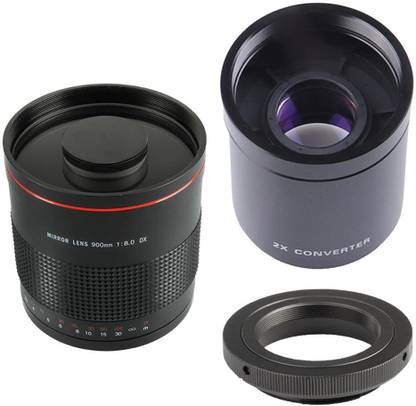 Lyla 900mm f/8.0 Telephoto Mirror  Manual Focus for Nikon AI F DSLR Digital Camer Standard Zoom  Lens