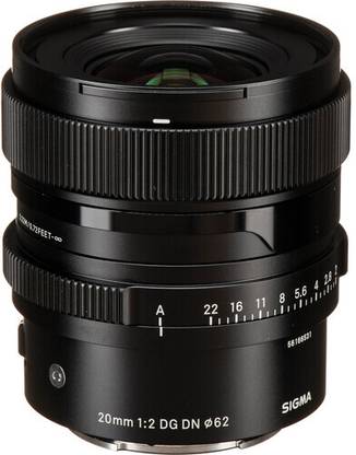 SIGMA 20mm f/2 DG DN Contemporary  for Sony E Standard Prime  Lens