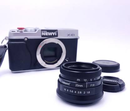 Lyla 25mm F1.8 Manual Focus Fixed  Micro Wide Angle  Portable FX Standard Zoom  Lens