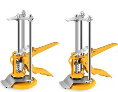 TileCrafted Tile Lifting Height Adjuster Positioner Leveler Manual Tool pack of 2 Tile Lifter Height Adjuster Tile Height Regulator Manual Tool pack of 2 Non-magnetic Mason's Level