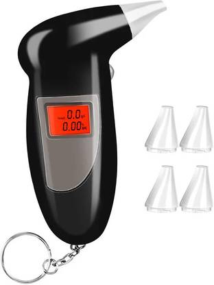 GoodsBazaar Non-Contact Digital Breathalyzer + Keychain Portable Breath Alcohol Tester BAC Digital TDS Meter
