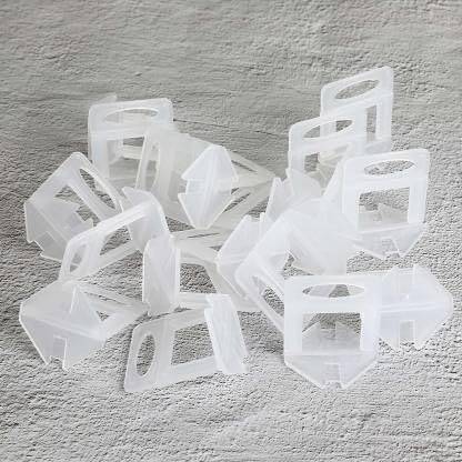 TileFixer Tiles Leveling Clips 3mm 100 Pieces Lever Tool Tile Laying In Both Floor & Walls Pack of 100 Non-magnetic Line Level