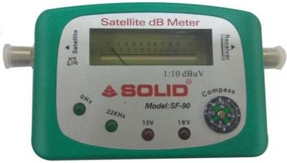 GoodsBazaar SF -90 SF-90 Compass Signal Finder Full HD Satellite dB Meter Dish Antenna Gain Meter Non-magnetic Engineer's Precision Level