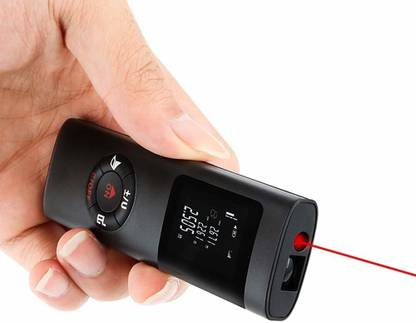 Real Instruments Mini Rechargeable Distance Meter 40 M Laser Range Measuring Device LDM-05 Non-magnetic Electronic Level