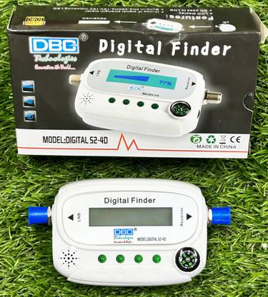 GoodsBazaar A06 Digital Satellite Finder Signal Tester DB Meter for All Dish DTH Cable TVs Solid Yuri DBC DB Gain Measuring Instrument for All DTH Free Dish Cable Meter Non-magnetic Electronic Level