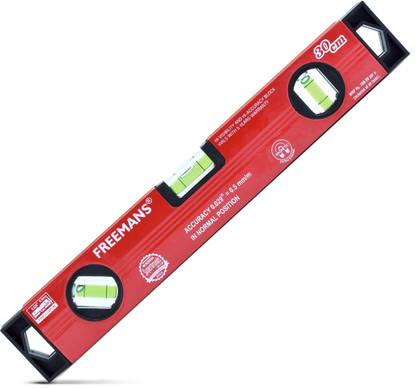 FREEMANS BSM-330 Box Section Aluminum Spirit Level with Magnetic Engineer's Precision Level
