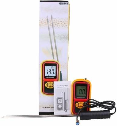 Divinext MC-7821 Digital Grain Moisture Meter Tester MC7821 2-in-1 Moisture & Temperature Meter Gauge with LED Lights Indicator Portable Hygrometer & Temperature Meter for Packed Grains, Foods, Feeds, Paddy, Barley, Corn, Wheat, Fodder, Rape, Seed, Soya Bean and Rice Bean MC7821 Grain Moisture Analyzer Damp Meter GM-640 Digital Grain Moisture Meter Tester GM640 Moisture & Temperature Meter Non-magnetic Engineer's Precision Level