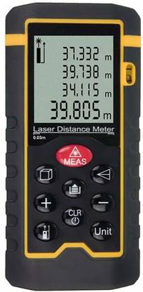 MCP Laser Distance Meter Digital Measuring Device for Home, Urban Road Planning, Construction site and Industrial Point Range 100meter HT-100 Non-magnetic Engineer's Precision Level