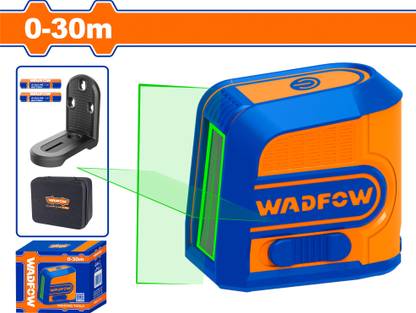 Wadfow Self-leveling Line Laser Machine| Laser Cross Lock Function | Horizontal Vertical Line Function | Green laser Non-magnetic Line Level