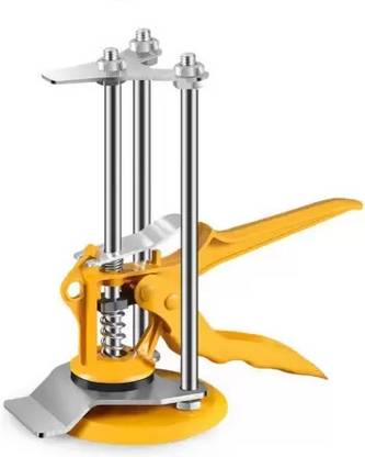 Helmik Tile Lifting Adjuster Positioner Leveler | Tile Height Adjuster Labor-Saving Clamping Tool Wall Leveling System Tool Non-magnetic Mason's Level