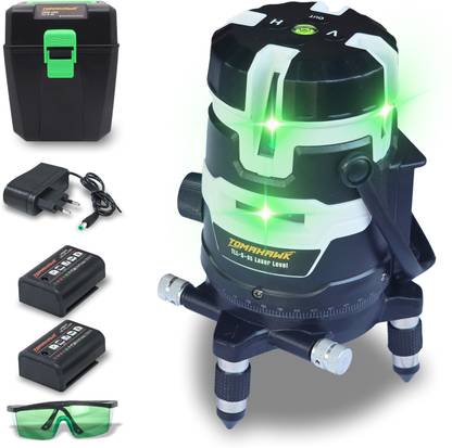 Tomahawk TLL-S-05-LineLevel Self Leveling 5-Line Laser Non magnetic Engineer Precision Level Non-magnetic Engineer's Precision Level