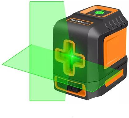 XPR3SS X3LLT2 30m(98 ft) Green Self-Leveling Adjust Brightness Two Line Cross Line Laser Level Non-magnetic Line Level