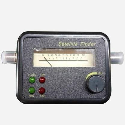 GoodsBazaar Satellite Finder Signal Pointer DB Meter Dish Antenna Receiver Gain Measuring In Non-magnetic Engineer's Precision Level