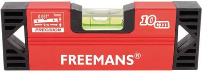 FREEMANS BSM110 Box Section Aluminum Spirit Level Magnetic Engineer's Precision Level