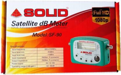 Divinext High Accuracy with Compass Analog Satellite Finder Meter SF-9506A with 4 Led + Buzzer DVB-S DVB-S2 Satellite Meter Pointer Satfinder DirecTV Dish with Compass FAT Manual Satellite Signal Finder Locator Scanner with Compass for HD Dish TV Satellite Signal Strength Quality Meter Pointer Inline IF Gain Measuring Tool for Dish Network, Direct TV Antenna, Satelite TV, Digital TV, Free To Air, DTH Antenna Transmitter Receiver DVB-S DVB-S2 Signal Strength Searcher Angle Measurement Instrument To Adjust & Install Dish DC SOLID JBN SF9506A Digital Satellite Finder Signal Meter Digital Multimeter