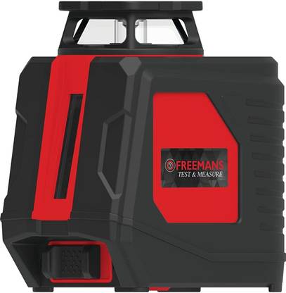 FREEMANS PRO-LL25 Test & Measure Green Beam Self Levelling 25m Cross Laser With Magnetic Line Level