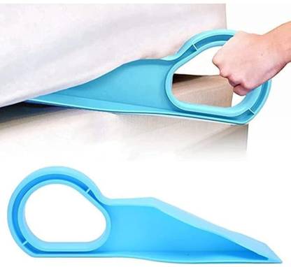 Pinopa 2 in 1 Bed Sheet Tuck in Tool, Mattress Lifter Stand Bed Lifter Helps Lift Mattress Lifter Handy Tool Bed Making Tool Non-magnetic Slip Level