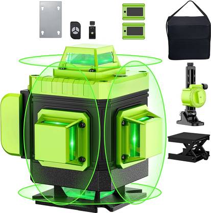 ELEPHANTBOAT Laser Level 16 Lines Laser Level Self Leveling 4D Rechargeable Laser Magnetic Line Level