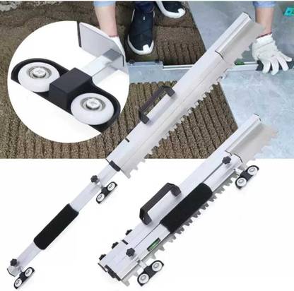 NIKTION Tile Tools Square Notch Trowel Wall Tile Trowel Masonry Hand Tile Trowel Non-magnetic Engineer's Precision Level