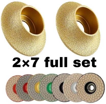 NEWHANDTOOLS Marbal grenit half molding tools with polished ped set(pekc off 2×7) Lever Tool