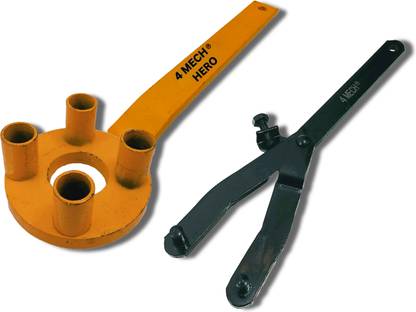 4MECH 4 Pin-Heavy+Magnet Scissor, Multivehicle, Clutch Holder Set Lever Tool